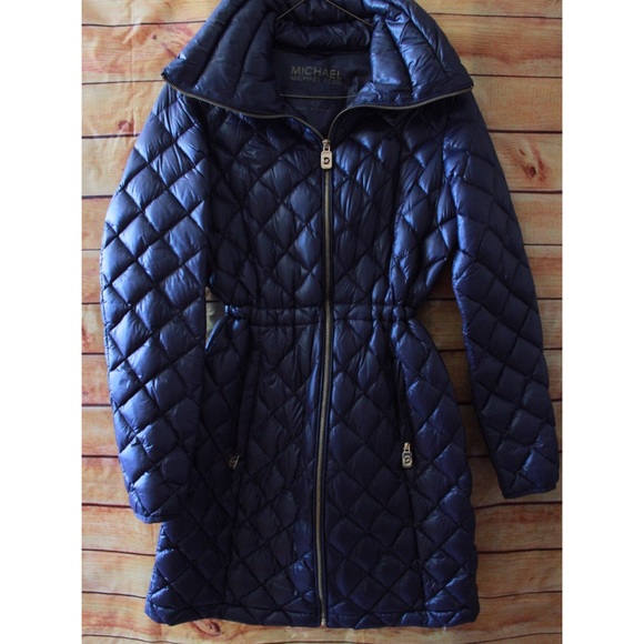 Michael Kors Jackets & Blazers - Beautiful blue Micheal Kors quilted jacket. 💙